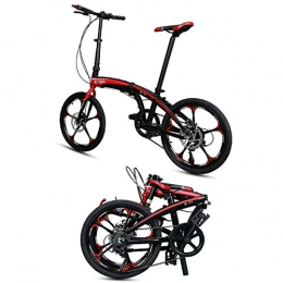 High Quality Brand Bike High Quality Brand Folding bicycle 7 speed double disc brakes ultra light bicycle mountain bike magnesium alloy 20 inch