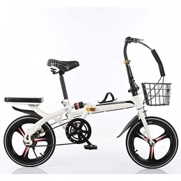 HJRBM Bike HJRBM Outdoor sports Folding Bike Lightweight Folding Bicycle 20 Inch Shock Absorber Portable Children’s Student Bicycle Adult Men And Women Outdoor sports Mountain Bike