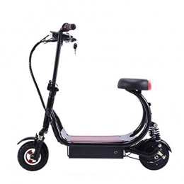Hmvlw Bike Hmvlw Portable bicycle High-carbon steel folding scooter Triple shock absorption Front and rear lights Low energy consumption and strong brightness Small two-wheeled scooter with a range of 25km