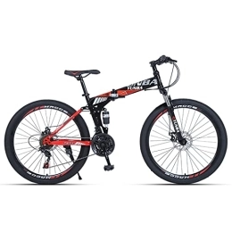 HTCAT Bike HTCAT Bike, Folding Shifting Off-road Bikes, Men and Women 24-26 Inch Shock Absorbing Bikes With Double Disc Brakes for Jungle Trails, Snow And Beach. (Size : 24 inch 24 speed)