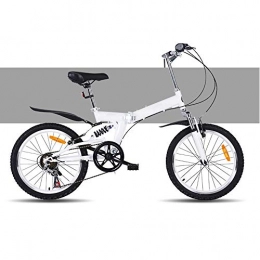 HUOFEIKE Folding Bike HUOFEIKE Lightweight Folding City Bicycle Carbon Steel Bike for Kids Adults, Portable Speed Bicycle Damping Bicycle for Outdoor Ridding Fitness and Entertainment, b1