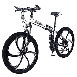 HWZXBCC Bike HWZXBCC Mountain Bike Fast Folding Blue Bike Lightweight Sport With Anti Slip Wear Resistant For Men Or Women Dual Wheel Bikes Ergonomic(Size:27 speed)