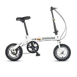 JKGHK Folding Bike JKGHK Ultra Light Foldable Men And Women Folding Bicycle Variable Speed Folding Bicycle 12 Inch Adult Student Small Wheel Folding Car Portable Gift Bicycle