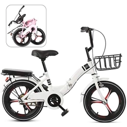 JTYX Bike JTYX 18'' / 20'' Folding Bike with Ajustable Handlebar and Seat - Aluminum Alloy Frame Foldable Compact Bicycle with Anti-Skid and Wear-Resistant Tire for Adults