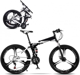 JYD Bike JYD Bike foldable bicycle 24 to 26 inches, shock-absorbing off-road bike, folding commuter bike 27 speed dual disc brake 6 to 11.26