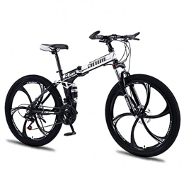 KANULAN Folding Bike KANULAN Bikes 21 Speeds Bike Sport Wheel Dual Mountain Fast Folding Ergonomic Lightweight, Bike For Men Or Women, With Anti-slip Wear-resistant T