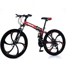 KANULAN Bike KANULAN Bikes Mountain Wheel Dual, For Men Or Women Bike Fast Folding, Anti-slip Wear-resistant Ergonomic Lightweight, Bike Wheel Dual T(Size:21 speed)
