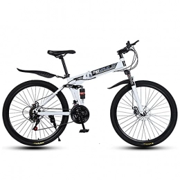 KANULAN Bike KANULAN Mountain Bike Mountain Bike Adult, Fast Folding, Comfortable And Effective Cushioning Pressure, Bike Mountain Bike, Full Suspension Frame T