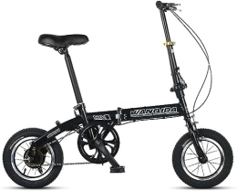 Kcolic Bike Kcolic 12 / 14 Inch Lightweight Alloy Folding Bike, Single Speed, 200kg Load Capacity, Adjustable A, 12inch