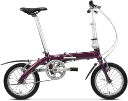 Kcolic  Kcolic 14 Inch Adult Folding Bike, Mini Lightweight Folding Bike, Quick Fold System, Ultralight Portable Folding Bicycle for Unisex Bicycle B, 14inch