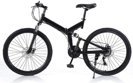 Kcolic Folding Bike Kcolic 26 Inch Folding Bike, Carrying Capacity for Mountain Trails and Any Comfortable Commuting Suitable for Most People 26inch