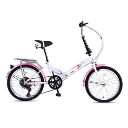 KJHGMNB Bike KJHGMNB Foldable Bicycles, 20-Inch Folding Bicycles, Single-Speed Variable-Speed Male And Female Commuting Student Bicycles, Free Installation