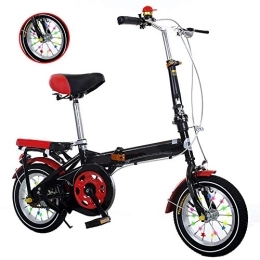 KJHGMNB Bike KJHGMNB Folding Bicycles, Children's Folding Bicycles with Variable Speed, Realize Quick And Easy Folding, Easier To Use Than Ordinary Folding Buckles, Save Time And Effort for Riding
