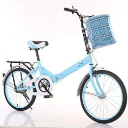 KNFBOK Bike KNFBOK mens bikes mountain bike moutain bike for foldable professional bicycle 20 inch men and women student car pedal bicycle blue