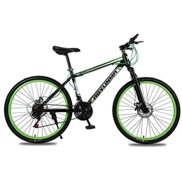 LHSUNTA Bike LHSUNTA Mountain Bike, Folding Bicycle, Adult 26 Inch 21 Speed Shock Dual Disc Brakes Student Bicycle, Assault Bike