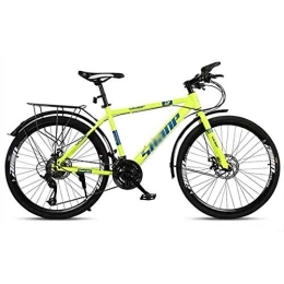 LILIS Bike LILIS Mountain Bike Folding Bike Mountain Bike Adult MTB Bicycle Road Bicycles Adjustable Speed For Men And Women 26in Wheels Double Disc Brake (Color : Green, Size : 24 speed)