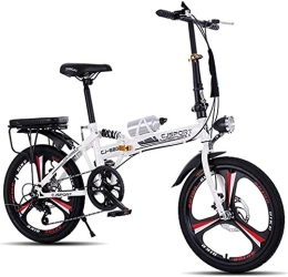 LJYY Bike LJYY 20 Inch Kids children child bike bicycle Lightweight Carbon Steel Folding City Bike, Men and Women Double Disc Brake Shock Absorber Variable Speed Bicycle