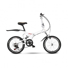 LLCC Bike LLCC Compact Bike Folding Bicycle for Adult, 20 Inch Portable Mountain Bike City Bicycle