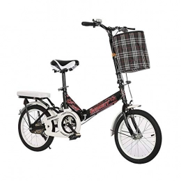 LNX Folding Bike LNX Folding Bicycle - Double brake - for Teens Kids - Suspension - Lightweight - Outdoor Sports Bike - City commute