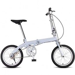 LPsweet Folding Bike LPsweet Folding Bicycle, Lightweight And Aluminum Folding Bike with Pedals Variable Speed Small Portable Ultra Light for Adult Student Children, Blue, 20inches