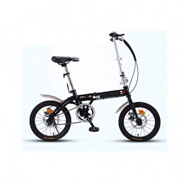 LPsweet Folding Bike LPsweet Folding Bicycle, Portable Permanent 20 Inch Ultra Light Portable Adult Students Men and Women High Carbon Steel, 150Cm-180Cm, Black