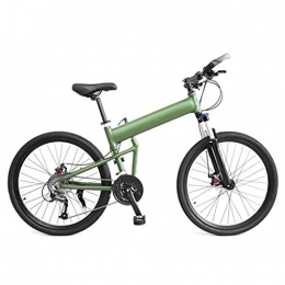 LXJ Bike LXJ Mountain Folding Bikes, All-aluminum Frame And Hydraulic Disc Brakes, Suitable For Adults, Teenagers, Men And Women (24 Inches / 24 Speed)