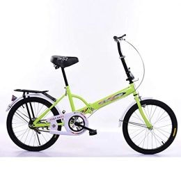 LXYStands Bike LXYStands 20-Inch Folding Bicycle Portable Commuter Student Folding Bike for Men And Women Mini Folding Bike Ultra Light Cycling Bikes for Student Office Workers