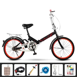 LXYStands Bike LXYStands Folding Bikes Men And Women Small Portable Folding Bicycle 16 Inch / 20-Inch Mini Folding Bike Ultra Light Cycling Bikes for Student Office Workers