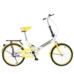 LZZB Bike LZZB Folding Bike for Adults, Premium Mountain Bike - Alloy Frame Bicycle for Boys, Girls, Men and Women - 20 inch, C