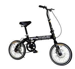 MASLEID Folding Bike MASLEID 16-inch folding bike, load 220 lbs, black