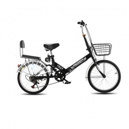 MGW Bike MGW Bike Folding Bicycle with 20-inch Shock Absorption and Variable Speed, Ultra-light Riding