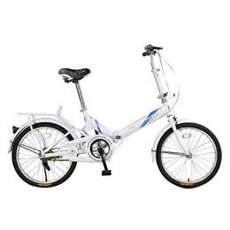 Mountain Bikes Folding Bike Mountain Bikes Bicycle Foldable Bicycle Road Bike Bicycle Mini Bike Bicycle Adult Student Bike 20 Inch (Color : Blue, Size : 113 * 60 * 100cm)