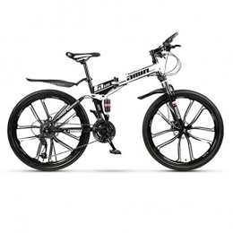 N//A Folding Bicycles, Adult Folding Bicycles, 26-inch Folding Bicycles For Men And Women, Folding Suspension Mountain Bikes, Mountain Bike Folding Bikes