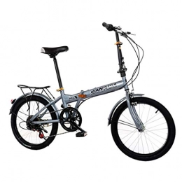 N/C Folding Bike N / C Chanllove Variable Speed Folding Bicycle, 20 Inch Adult Outdoor Bike Student Suspension Mountain Bike Park Travel Bicycle Outdoor Leisure Bicycle
