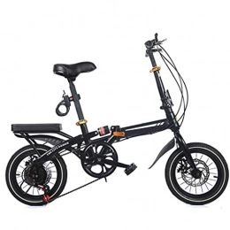 NBWE Folding Bike NBWE Folding Bicycle Shifting Shock Absorber Ultra Light Portable Student Children Adult Men and Women Bicycle 14 Inch 16 Inch 20 Inch Off-Road Cycling