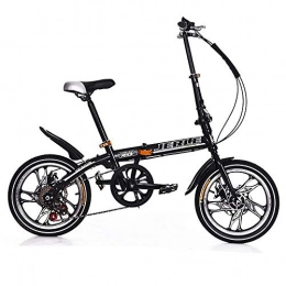 NBWE Folding Bike NBWE Folding Bicycle Shifting Shock Absorption Adult Students Children Portable Men and Women Bicycle 14 Inch 16 Inch Off-Road Cycling