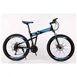  Bike Outdoor sports Folding Mountain Bike 2130 Speeds Bicycle Fork SuspensionFoldable Frame 26" Wheels with Dual Disc Brakes