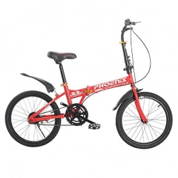 PengYuCheng Bike PengYuCheng Foldable children's mountain bike, easy to carry, placed in the trunk, shifting, 26", steel frame double disc brakes, spoke wheels, wheel set double suspension, off-road bike q1