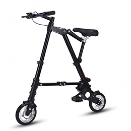 PHY Bike PHY Bike Foldable Mini Bicycle with System Portable Mini Alloy Frame Single Speed 3 Colours, Black