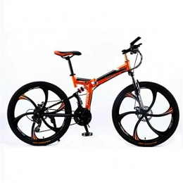 PHY Bike PHY Folding bike adult mountain bike full suspension folding bicycle 26"wheel 21 / 24 speed, 21 speed