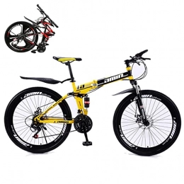 BaiHogi Folding Bike Professional Racing Bike, Adult Folding Bike, Foldable Outroad Bicycles, Men Women Folding Mountain Bikes, for 24 * 26in 21 * 24 * 27 * 30 Speed Outdoor Bicycle (Color : B, Size : 24in30Speed)