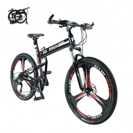 BaiHogi Bike Professional Racing Bike, Foldable Mountain Bicycle, Folding Bike, Adult MTB Bikes, Folding Outroad Bicycles, 24 * 27 * 30Speed Lightweight Mini Folding Bike 24 * 26Inch
