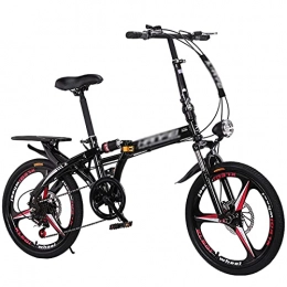 BaiHogi Bike Professional Racing Bike, Folding Bicycle Urban, Folding Outroad Bike, Foldable Mountain Bikes, Mini Folding Bike, Streamline Frame, 16 * 20in Men Women Foldable Bicycle, (Color : B, Size : 20in)