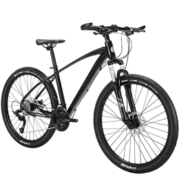 PY Bike PY Mountain Bike for Adults 26 inch Wheels 27 Speed Full Suspension Dual Disc Brakes Foldable Frame Bicycle, Adult Mountain Trail Bike, High-Carbon Steel Frame / Black Stand / 26Inch 27Speed