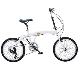 QETU Bike QETU Folding Bikes, Variable Speed Folding Bike Commuters, 20-inch Wheels, It Applies To Adult Men and Women Students Bicycle