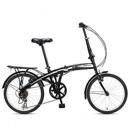 QinnLiuu Folding Bike QinnLiuu Bicycles, Mini Folding Bikes, Shock-Absorbing Ultra-Light And Portable Small Adults And Small Bicycles, 20 Inches, Adults, Students, 1