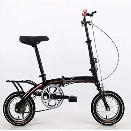 QinnLiuu Folding Bike QinnLiuu Mini Folding Bicycle, Small Shock-absorbing And Ultra-light Student Bicycle, Adult Male And Female Bicycle Student Bicycle, 12 Inch