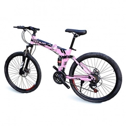 ramtin bike Folding Bike Ramtin Bike Pink Folding Double Wall Alloy Rim Mountain 26