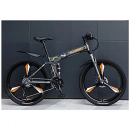 ROYWY Folding Bike ROYWY Folding Bike for Adults, Folding Mountain Bike Men's Mountain Bike Variable Speed Go to Work Riding Racing, Adult Students, Adults, Women / A / 24inch
