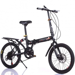 SDZXC Folding Bike SDZXC Student Folding Bicycles, Children's Foldable Bikes Variable 6 Speed Shimano Male And Female Mountain Gift Adults Folding Bicycles Foldable Bicycle